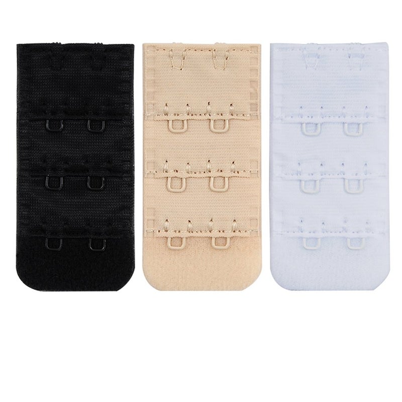 Closecret Women's Nylon Bra Extender Multi-size Brassiere Strap Extension (2 Hooks 1/2 Inch Spacing) - Image 1